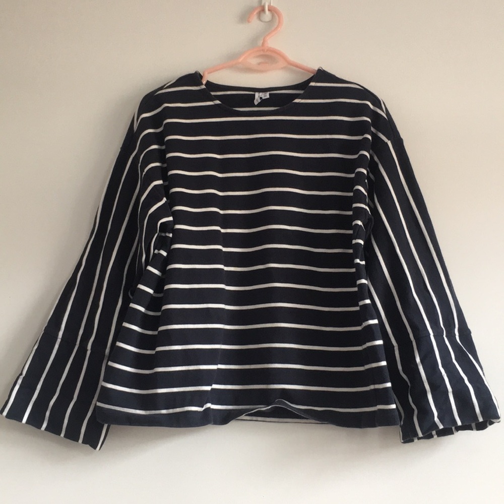 & other stories stripe sweater shirts